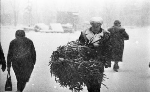 Метель в городе. 1962–1968 годы. Автор Юрий Садовников.jpg