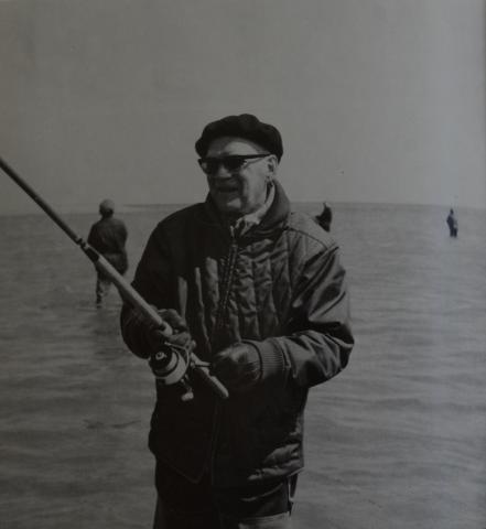 УРХО КАЛЕВО КЕККОНЕН НА РЫБАЛКЕ.ФОТО Н.ЧЕРНЫШ.JPG